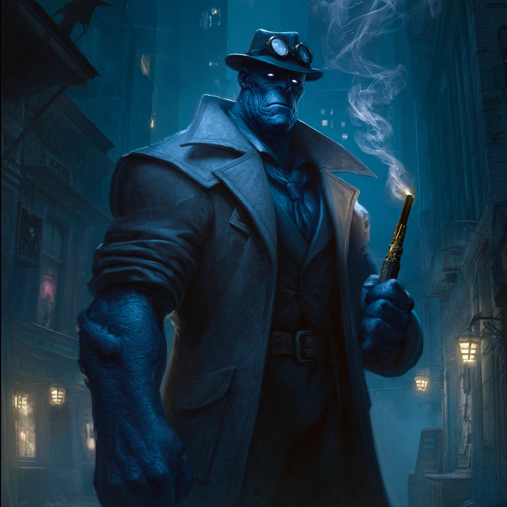 Clay Golem with The Great Wand 02